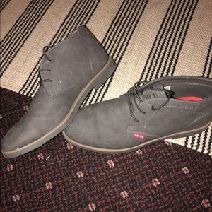Levi Oxford Boots Grey